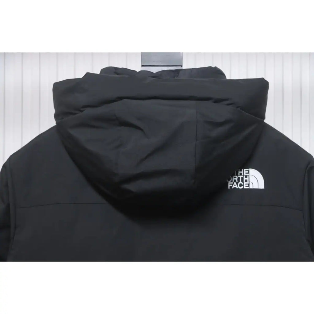The North Face POLAR Waterproof and Windproof Workwear Multi-pocket Drawstring Hooded Down Jacket Black – TNC028
