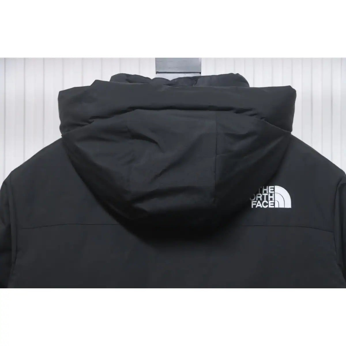 The North Face POLAR Waterproof and Windproof Workwear Multi-pocket Drawstring Hooded Down Jacket Black – TNC028