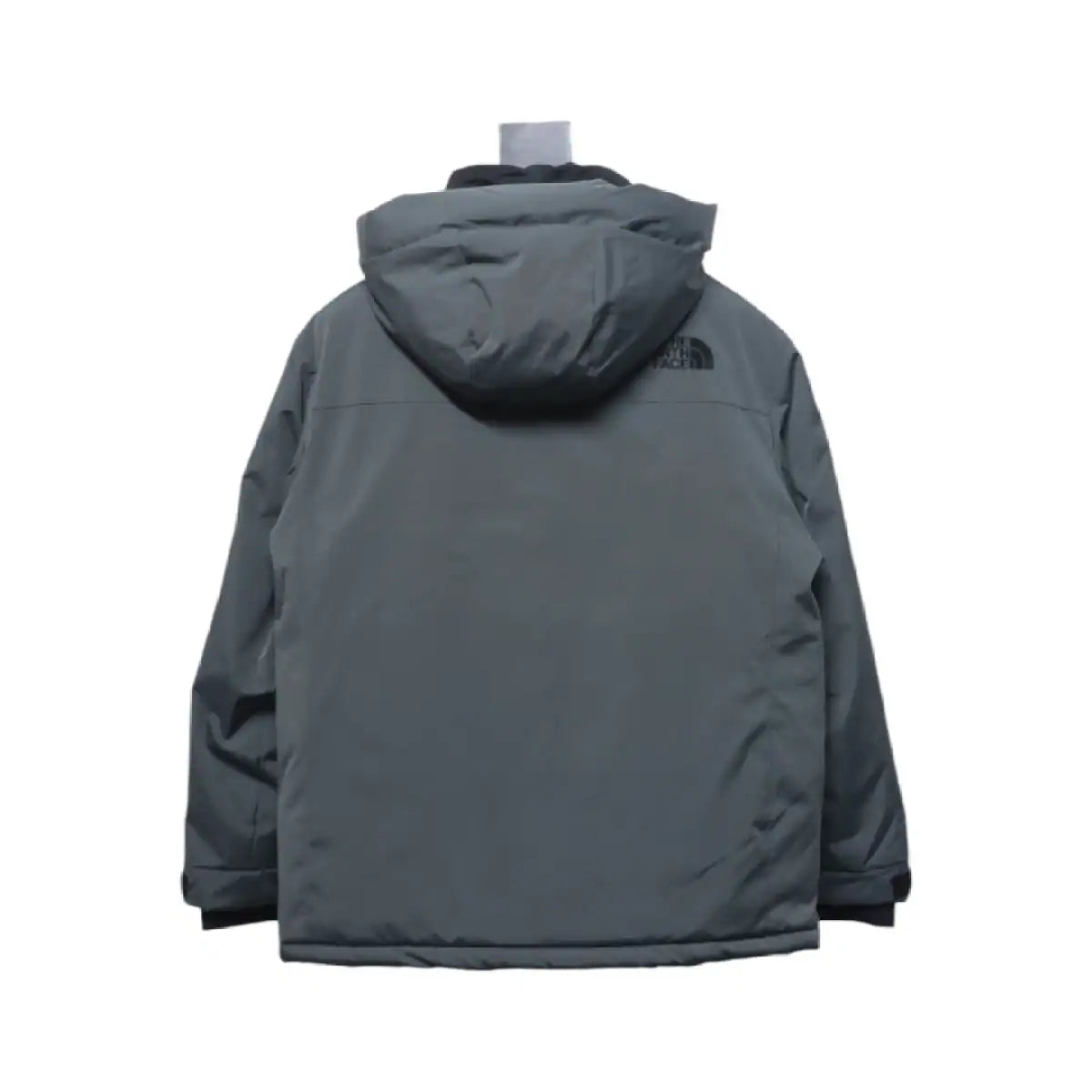 The North Face POLAR Waterproof and Windproof Workwear Multi-pocket Drawstring Hooded Down Jacket Dark Grey – TNC029