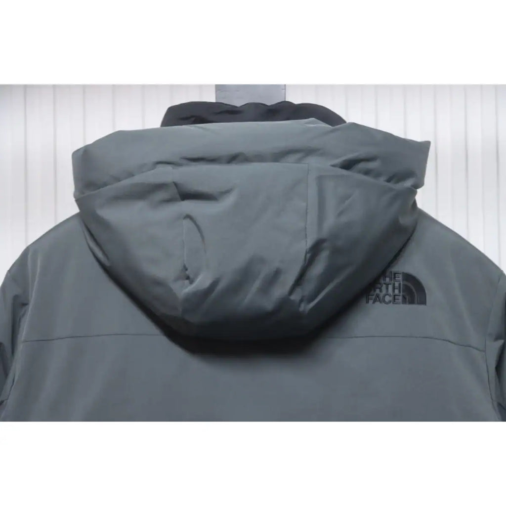 The North Face POLAR Waterproof and Windproof Workwear Multi-pocket Drawstring Hooded Down Jacket Dark Grey – TNC029