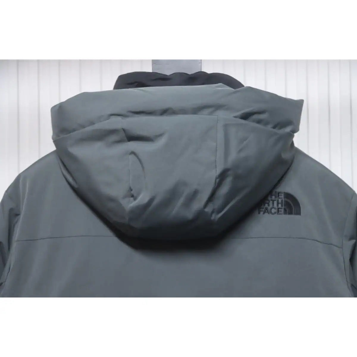 The North Face POLAR Waterproof and Windproof Workwear Multi-pocket Drawstring Hooded Down Jacket Dark Grey – TNC029