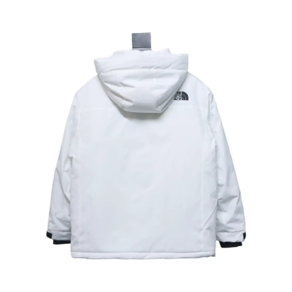The North Face POLAR Waterproof and Windproof Workwear Multi-pocket Drawstring Hooded Down Jacket White – TNC019