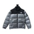 The North Face Plaid Down Jacket Black Gray – TNC015