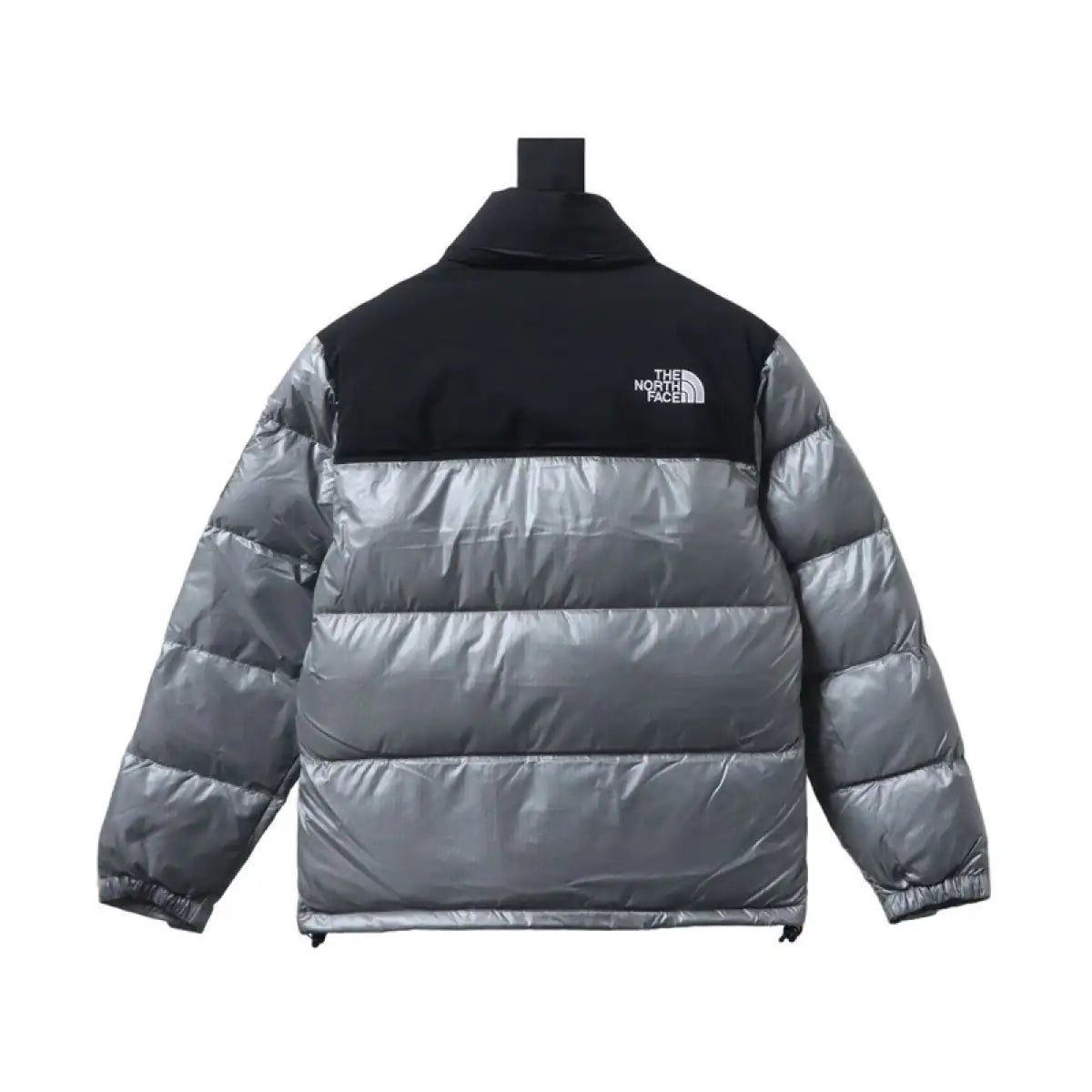 The North Face Plaid Down Jacket Black Gray – TNC015