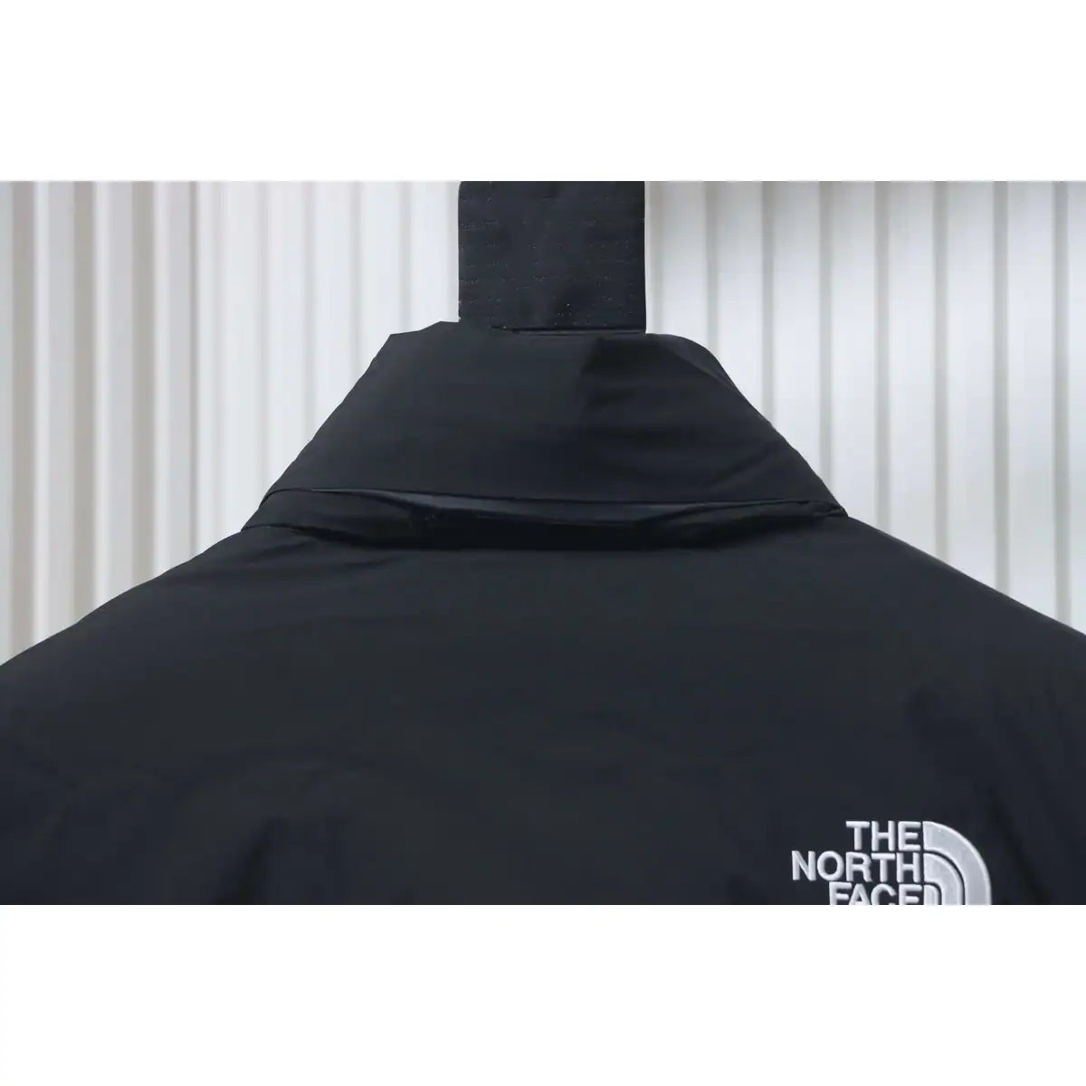 The North Face Plaid Down Jacket Black Gray – TNC015