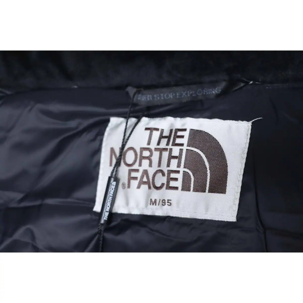 The North Face Plaid Down Jacket Black Gray – TNC015