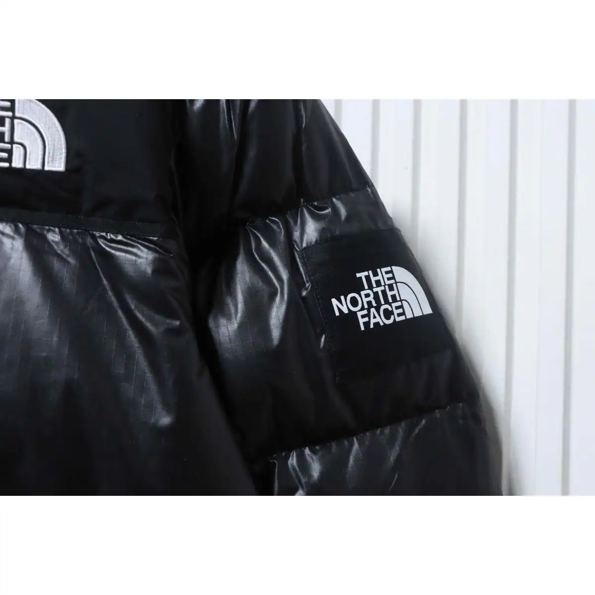 The North Face Plaid Down Jacket Black – TNC006