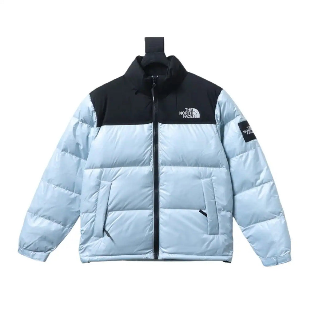 The North Face Plaid Down Jacket Blue Black – TNC016