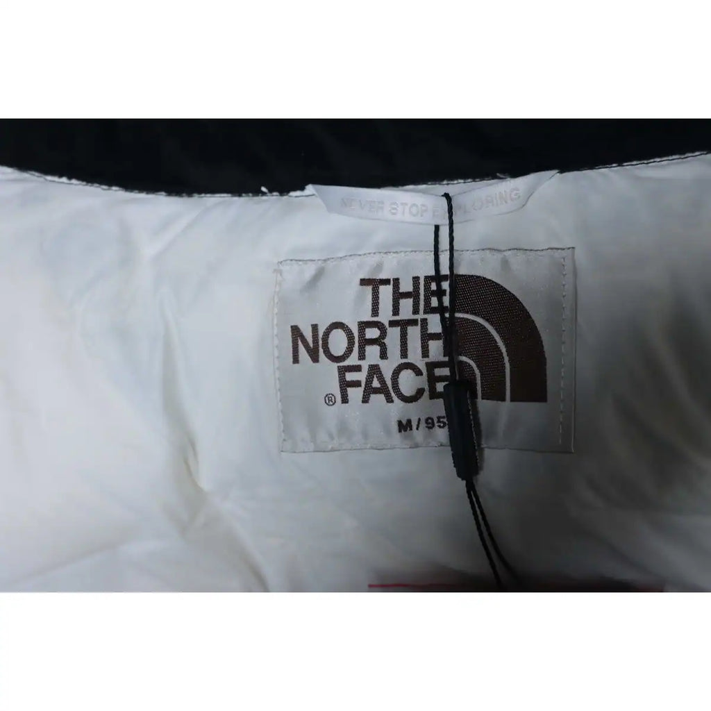 The North Face Plaid Down Jacket White Black – TNC010