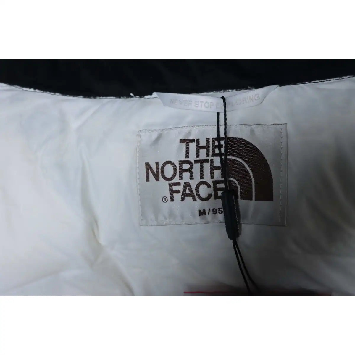 The North Face Plaid Down Jacket White Black – TNC010