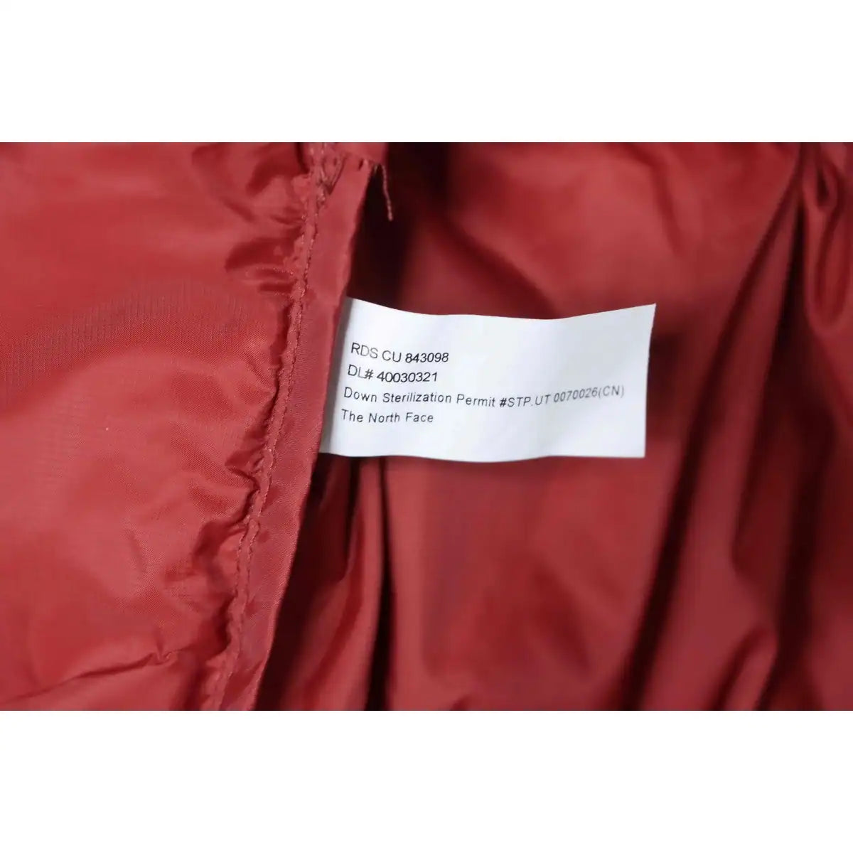 The North Face Stand-up Collar Short Down Jacket Red – TNC011