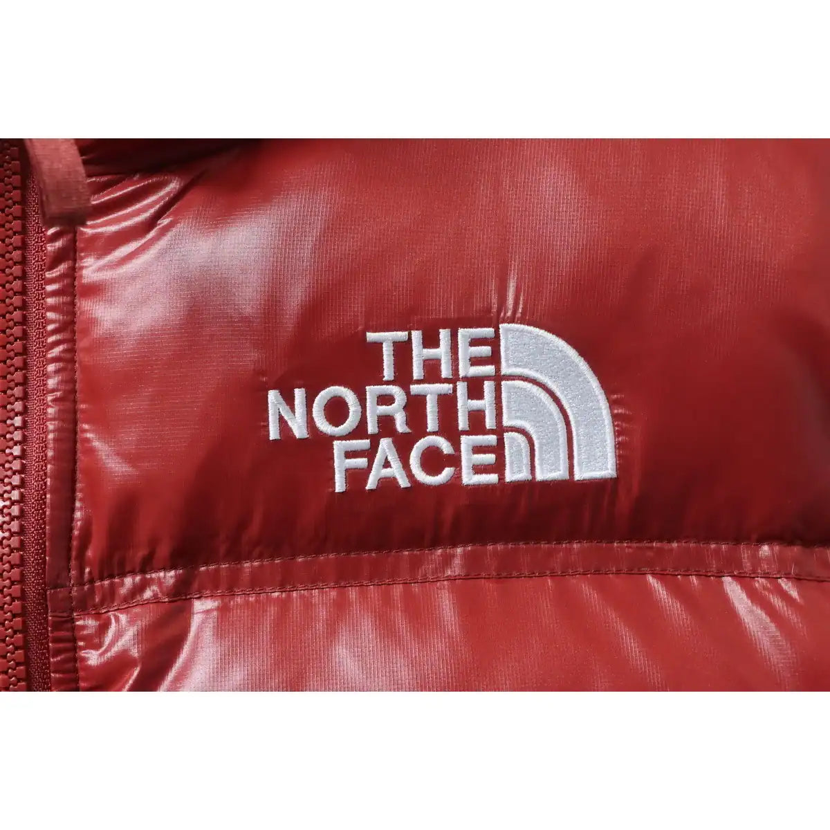 The North Face Stand-up Collar Short Down Jacket Red – TNC011