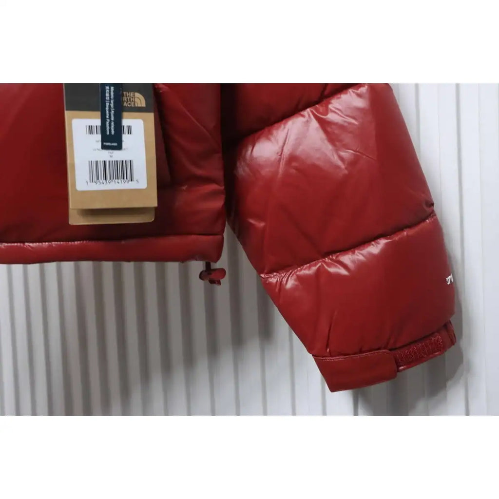The North Face Stand-up Collar Short Down Jacket Red – TNC011