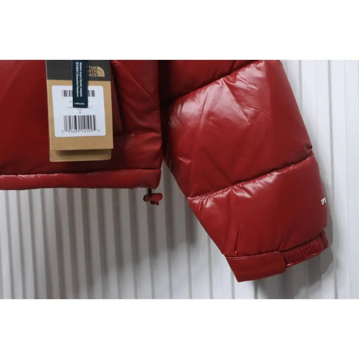 The North Face Stand-up Collar Short Down Jacket Red – TNC011