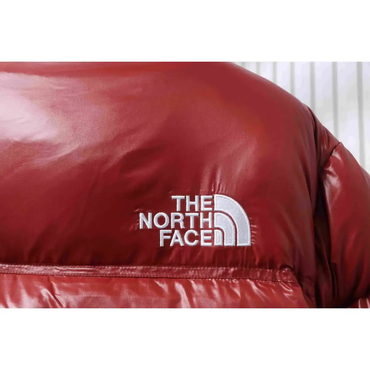 The North Face Stand-up Collar Short Down Jacket Red – TNC011