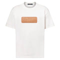 VVN PATCH SHORT-SLEEVED COTTON CREWNECK IN WHITE – LVTS093