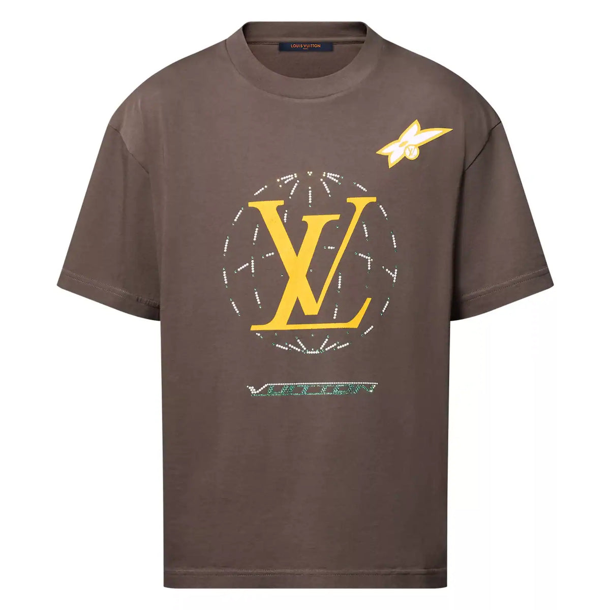 WASHED EMBELLISHED COTTON T-SHIRT – LVTS129