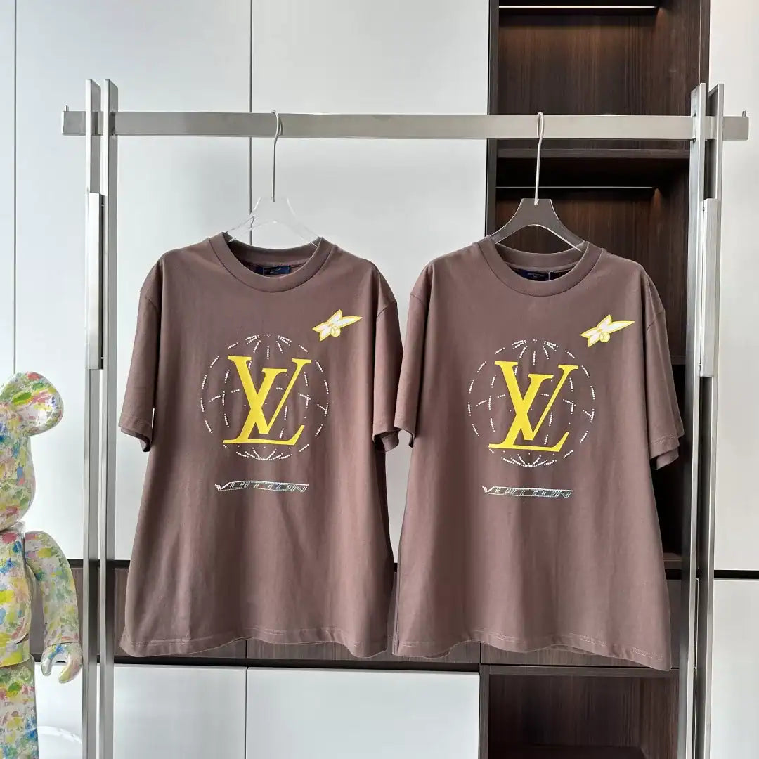 WASHED EMBELLISHED COTTON T-SHIRT – LVTS129