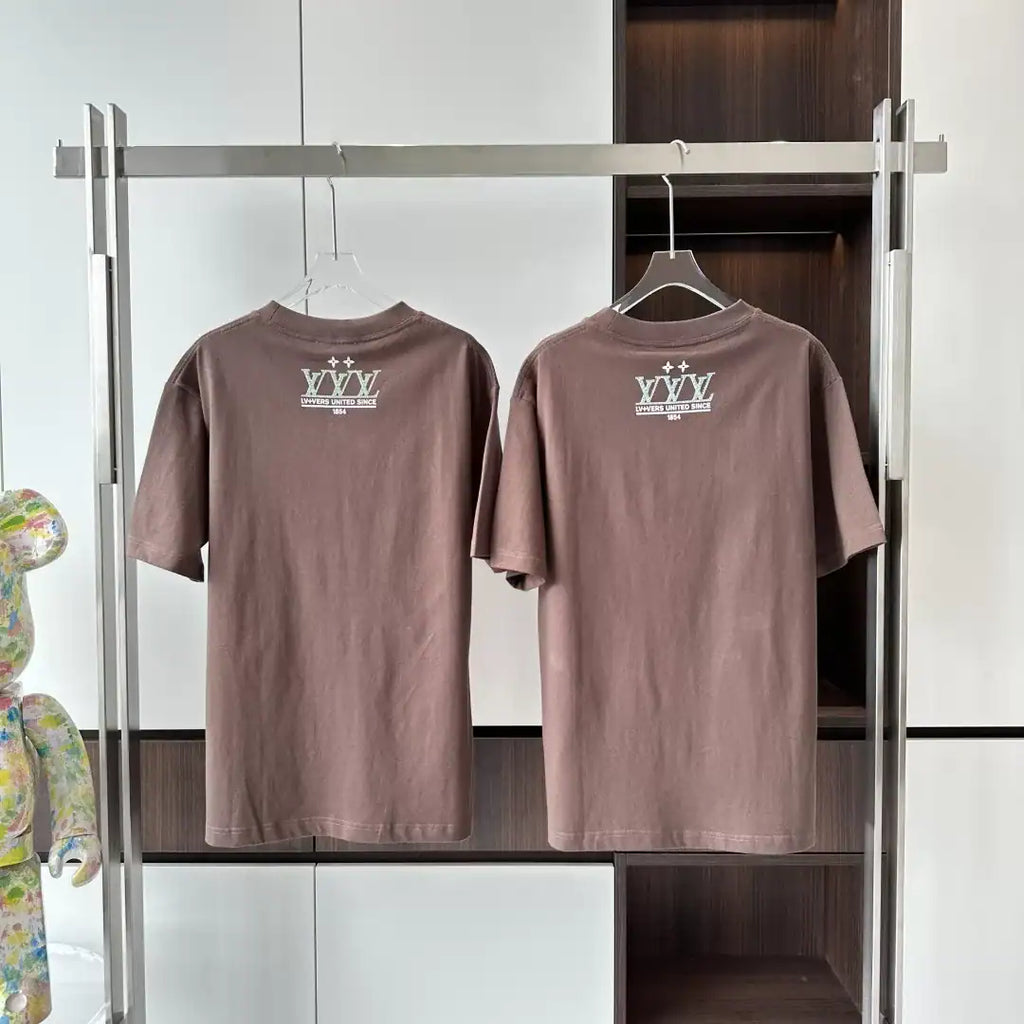 WASHED EMBELLISHED COTTON T-SHIRT – LVTS129