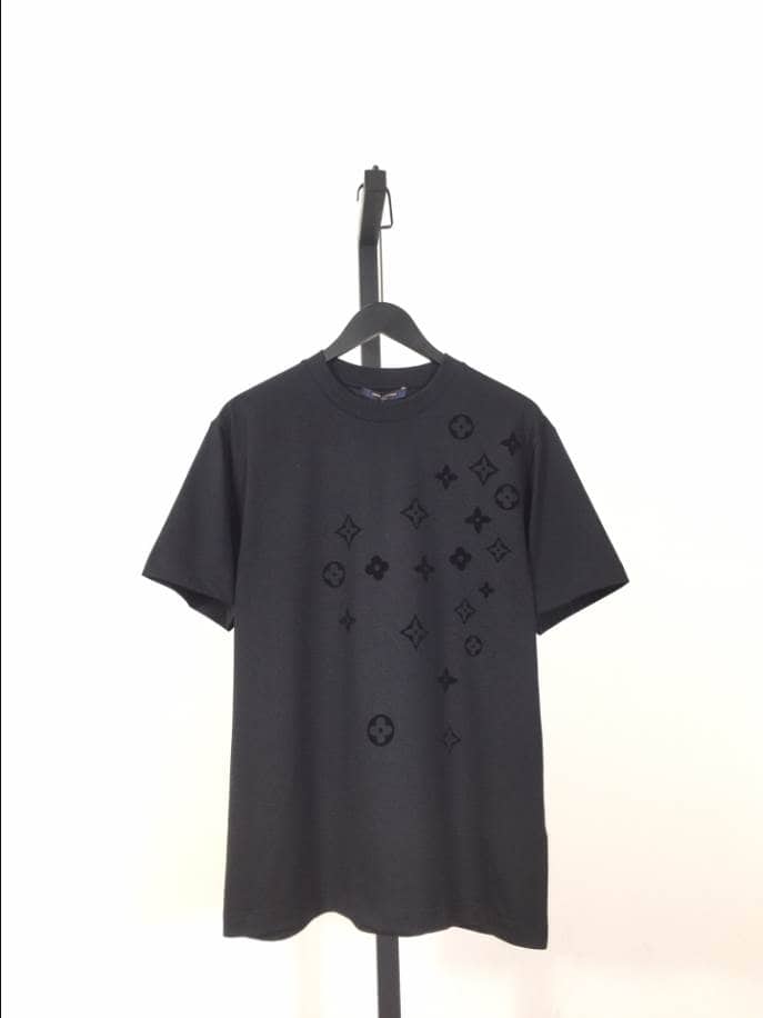 Louis Vuitton Flower Logo Shirt Grey – LVTS083