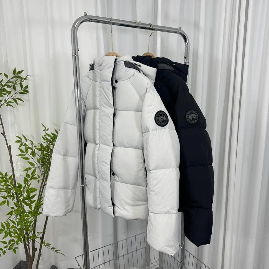 Canada Goose Junction Hooded Down Black Jacket – CN36