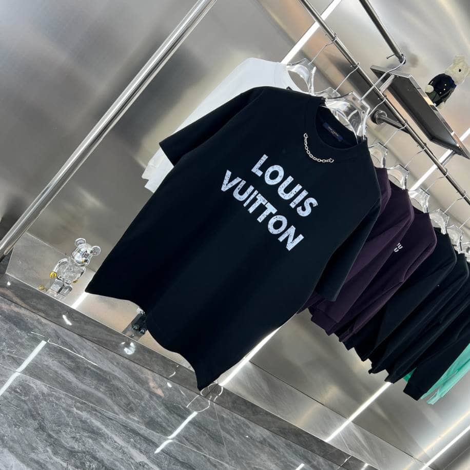 Louis Vuitton Grey Short Sleeve Shirt – LVTS078