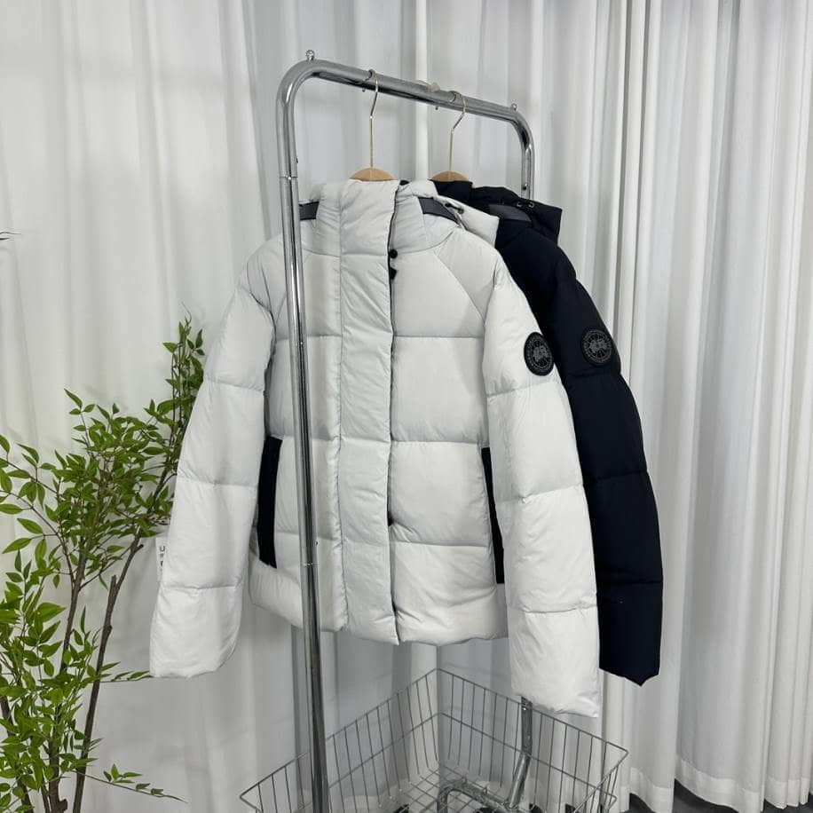 Canada Goose Junction Hooded Down Black Jacket – CN36