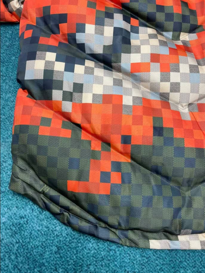 Louis Vuitton Damoflage Khaki Orange Coat – LVC049