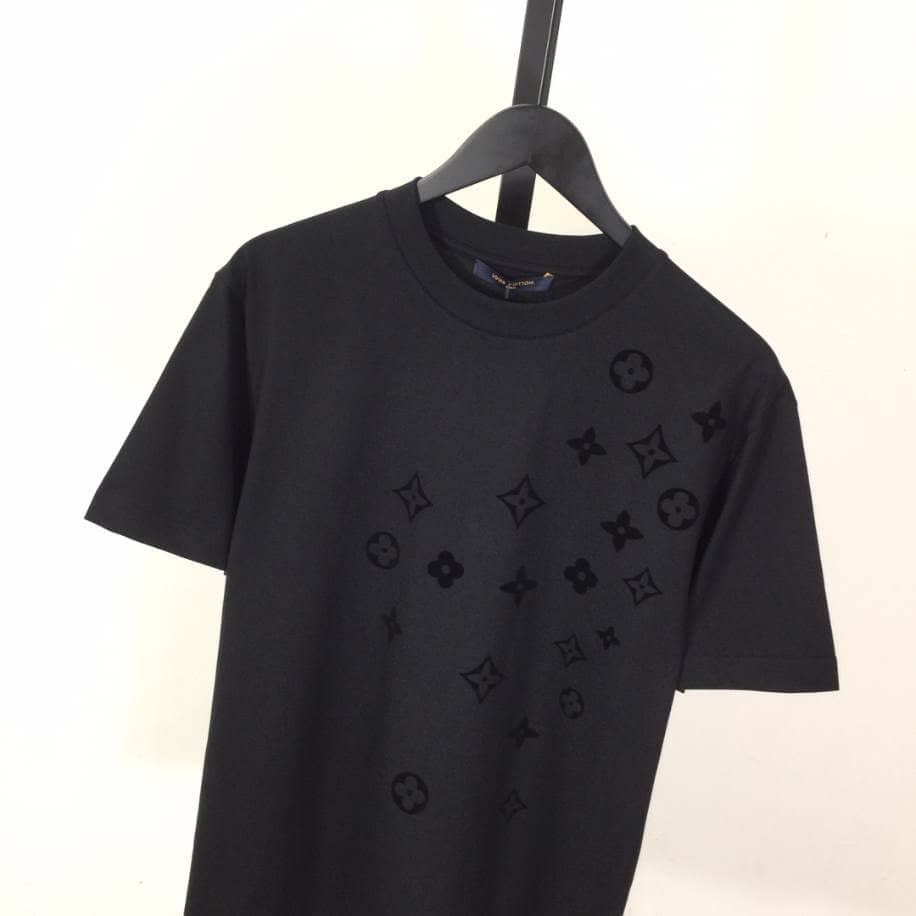 Louis Vuitton Flower Logo Shirt Grey – LVTS083