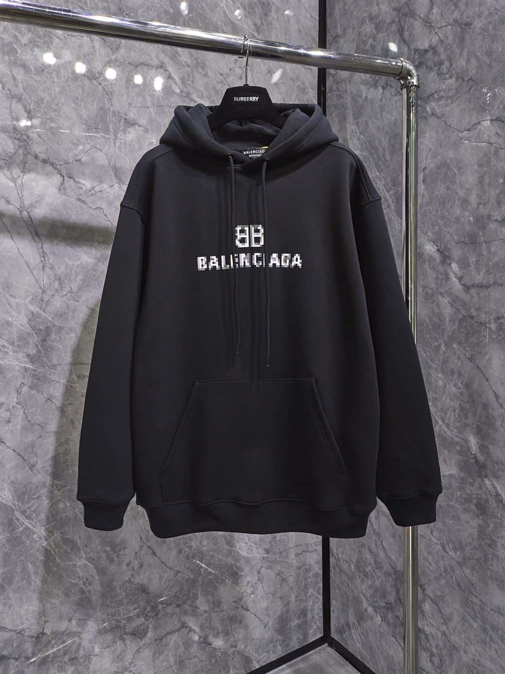 BALENCIAGA BB LOGO HOODIE – BH013
