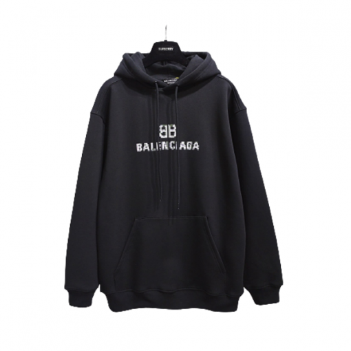 BALENCIAGA BB LOGO HOODIE – BH013