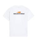 BALENCIAGA MEN’S YEAR OF THE TIGER T-SHIRT MEDIUM FIT IN WHITE – BAS001