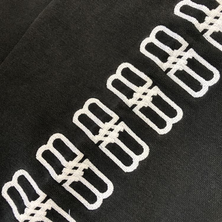 BALENCIAGA PARIS ICON HOODIE MEDIUM FIT IN BLACK – BH002