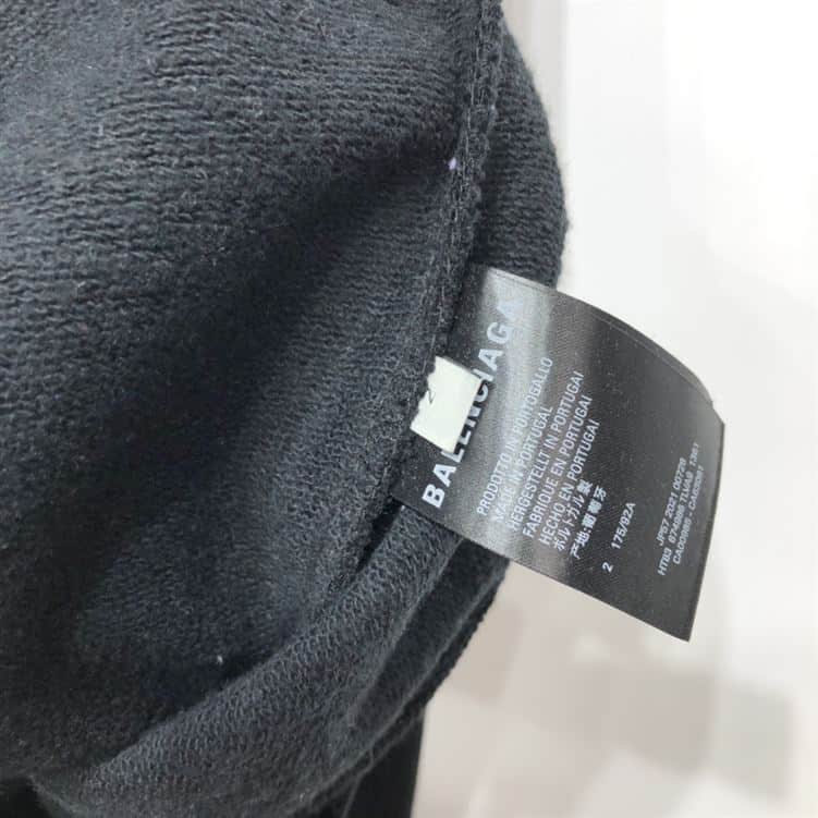 BALENCIAGA RETAIL THERAPY LOGO HOODIE – BH005