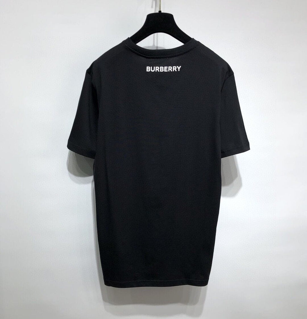 BURBERRY LETTER GRAPHIC COTTON OVERSIZED T-SHIRT – BRS018