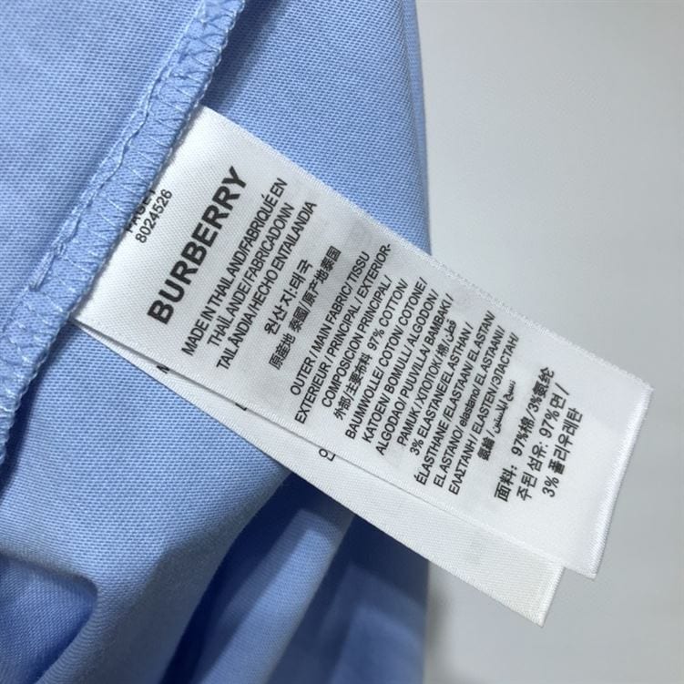 BURBERRY LETTER GRAPHIC COTTON OVERSIZED T-SHIRT – BRS020