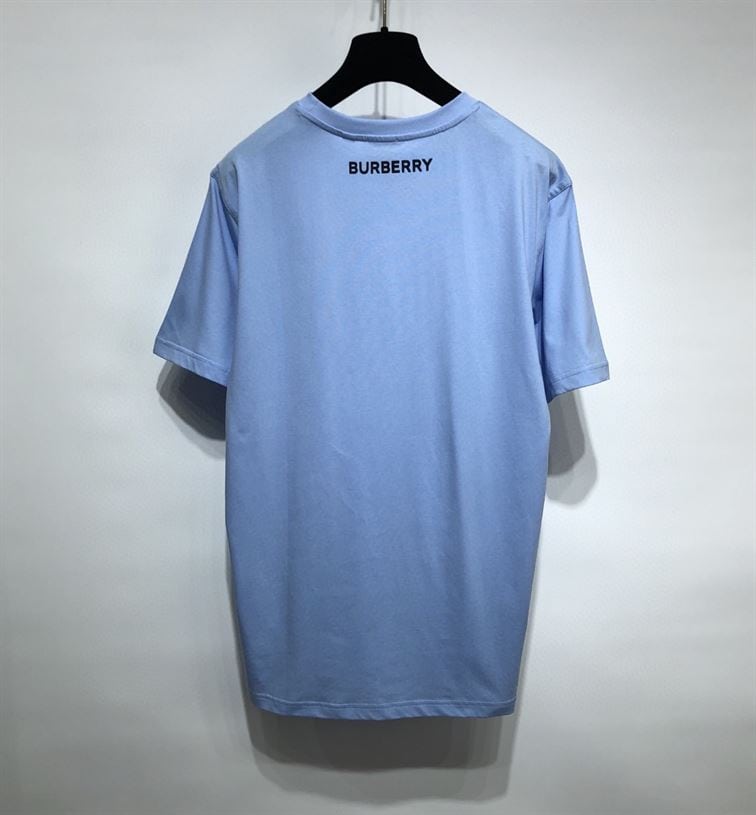 BURBERRY LETTER GRAPHIC COTTON OVERSIZED T-SHIRT – BRS020