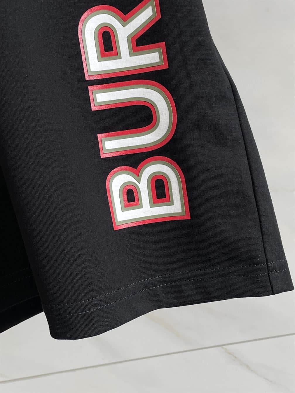 BURBERRY LOGO PRINT COTTON T-SHIRT – BRS032