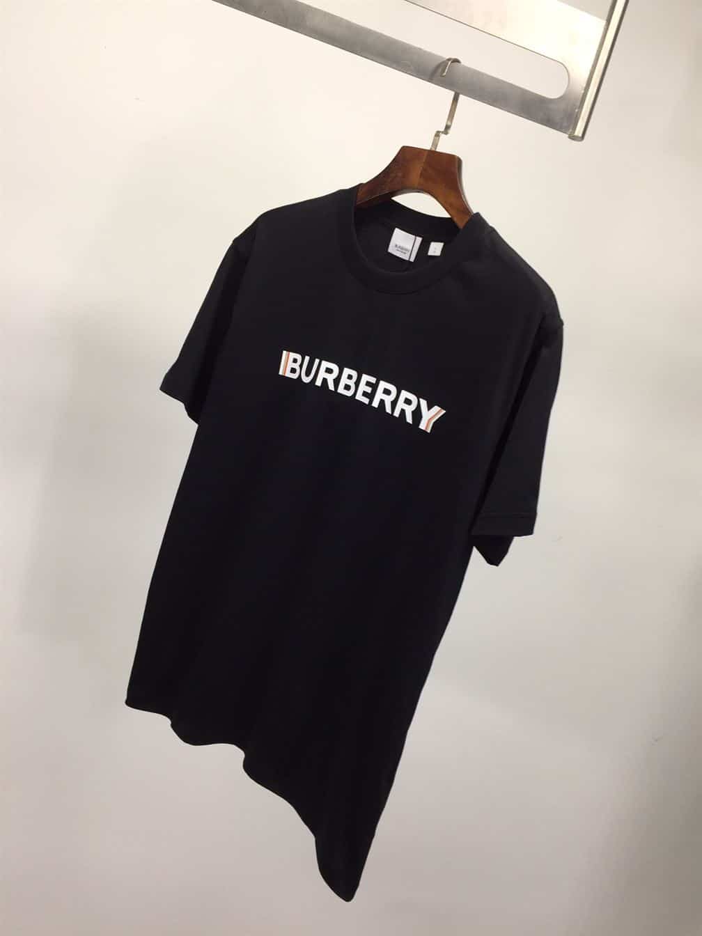 BURBERRY LOGO PRINT OVERSIZED T-SHIRT – BRS007
