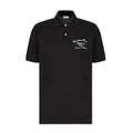 CHRISTIAN DIOR ATELIER’ POLO SHIRT BLACK COTTON PIQUÉ – DOT018