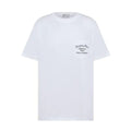 CHRISTIAN DIOR ATELIER’ T-SHIRT RELAXED FIT WHITE COTTON JERSEY – DOT023