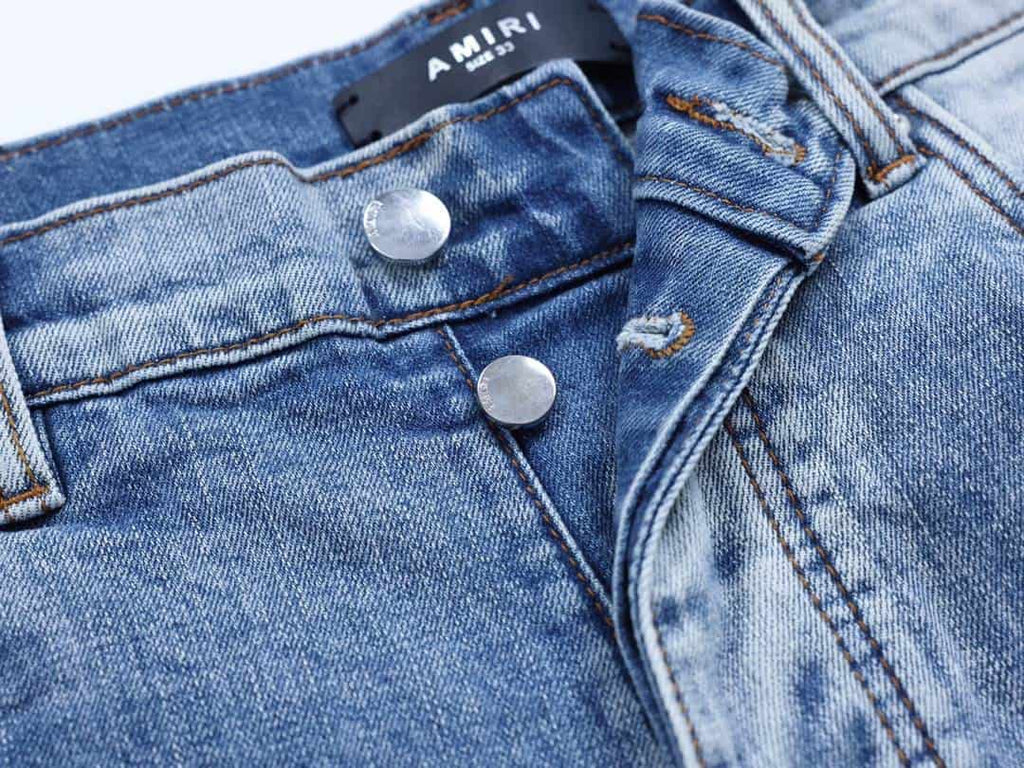Amiri Red Snake Archival Rip Jeans – AMIJ047