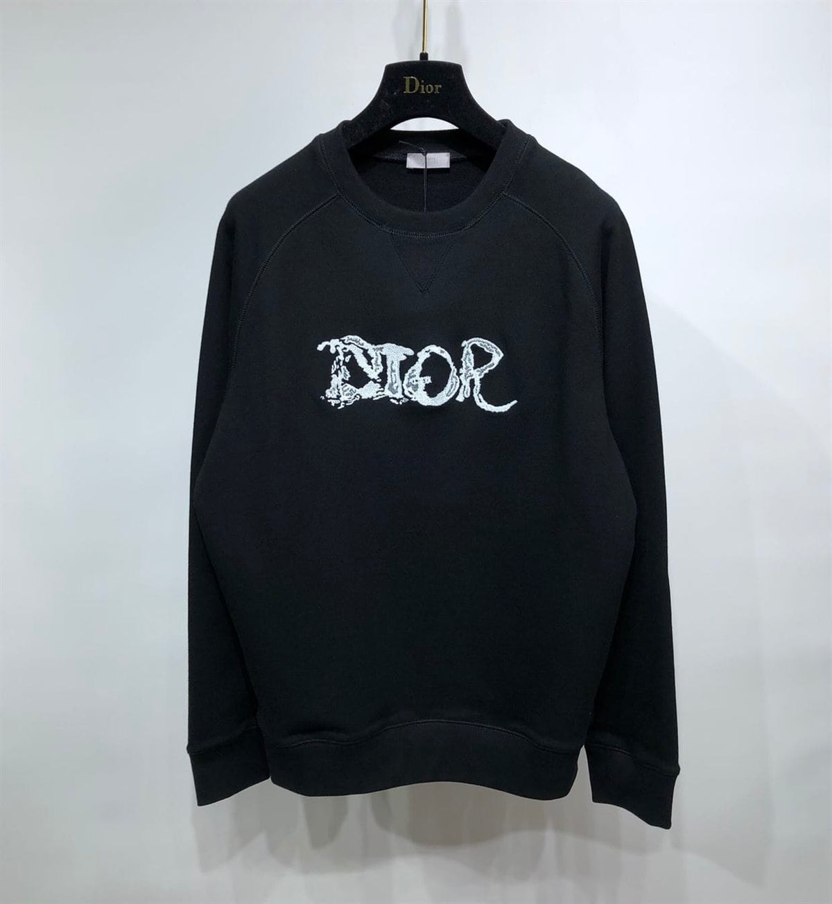 DIOR AND PETER DOIG HOODED SWEATSHIRT BLACK – DOS012
