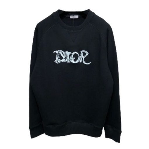 DIOR AND PETER DOIG HOODED SWEATSHIRT BLACK – DOS012