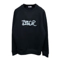 DIOR AND PETER DOIG HOODED SWEATSHIRT BLACK – DOS012