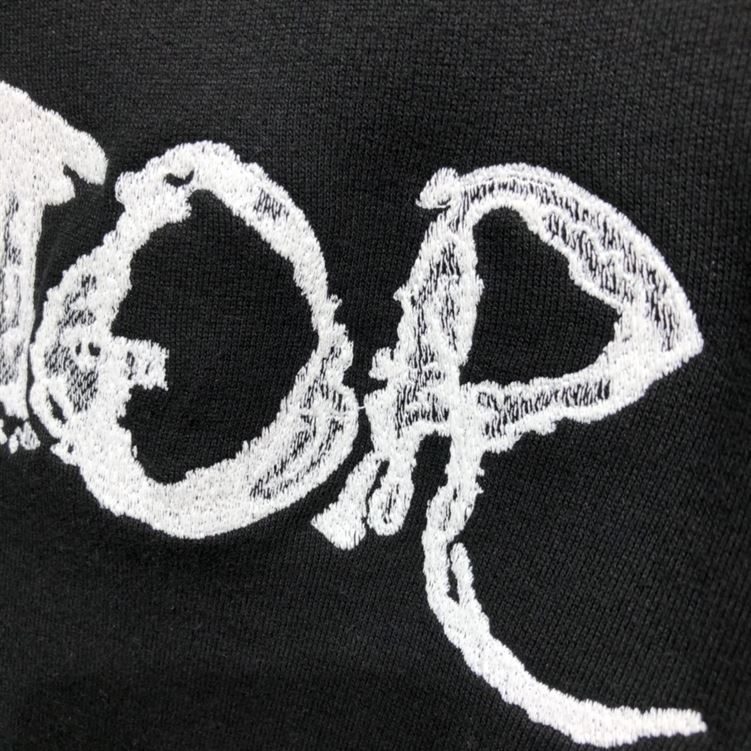 DIOR AND PETER DOIG HOODED SWEATSHIRT BLACK – DOS012