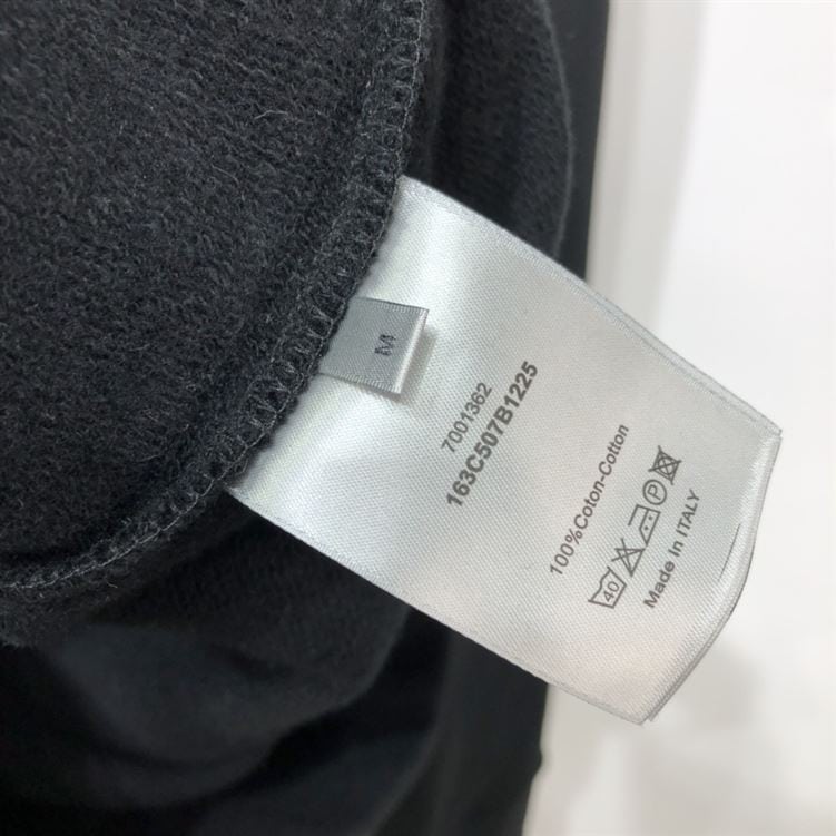 DIOR AND PETER DOIG HOODED SWEATSHIRT BLACK – DOS012
