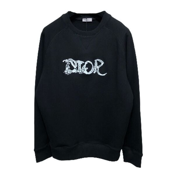 DIOR AND PETER DOIG HOODED SWEATSHIRT BLACK – DOS012