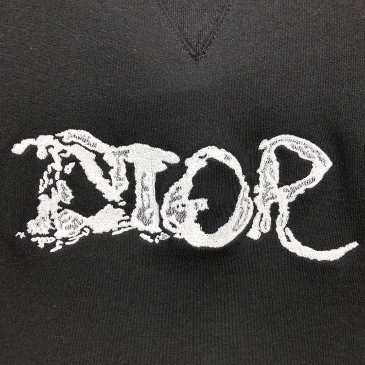 DIOR AND PETER DOIG HOODED SWEATSHIRT BLACK – DOS012