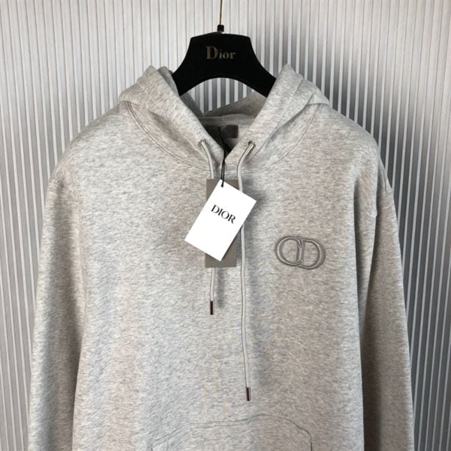 DIOR CD ICON HOODED SWEATSHIRT – DOS025